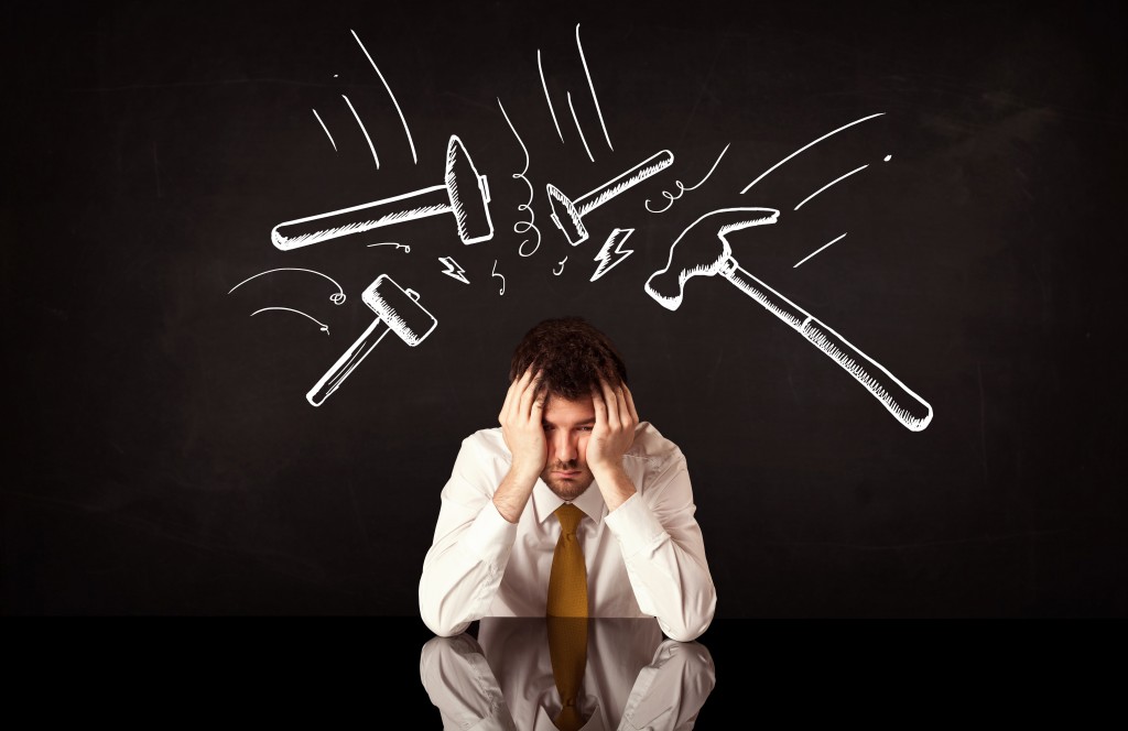 Entrepreneur découragé